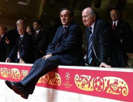 platini y blatter